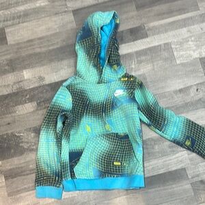 Nike Kids Blue Graphic Hoodie